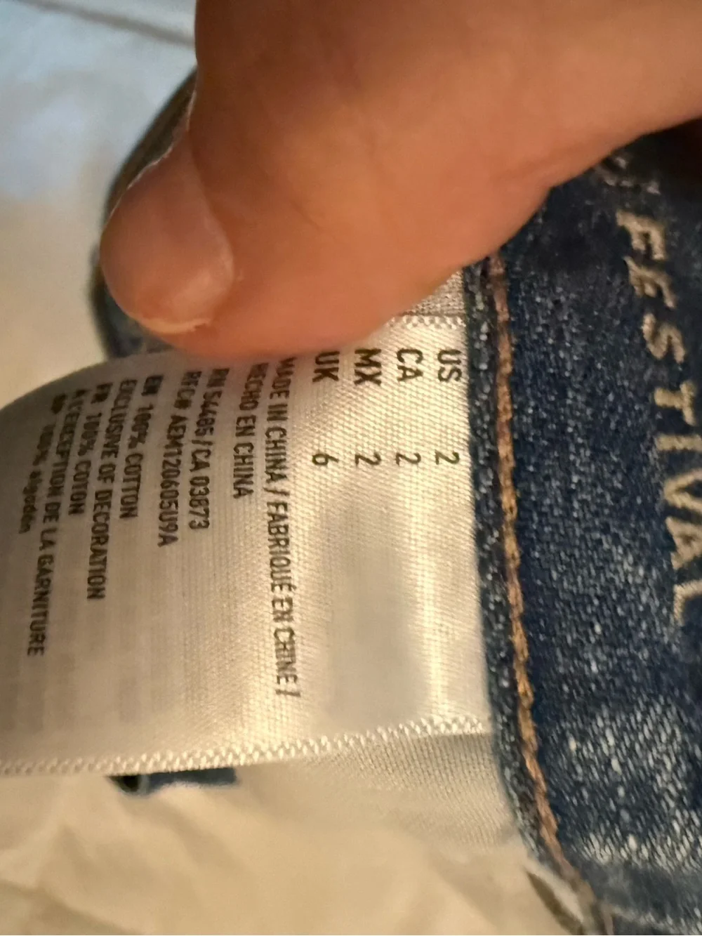 American Eagle Outfitters Distressed Light Blue Denim Cutoff Shorts